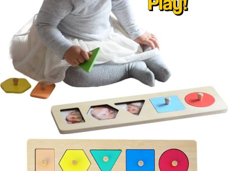 Montessori Inspired Custom Photo Puzzle Game Cheap