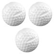 3Pcs Golf Ball Shaped Glass Drinkware Decorative Golf Party Decorations Online now