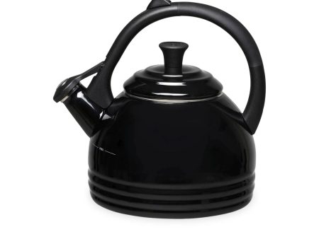 Le Creuset Peruh Stovetop Kettle in Black 1.6 Litre Supply