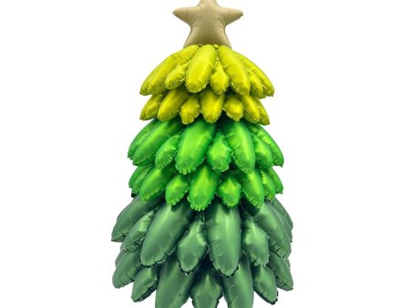 Inflatable Christmas Tree Balloon 38.6  Holiday Christmas Tree Foil Balloons Green Sale