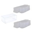 20Pcs Clear Acrylic Model Car Display Case Transparent Toy Car Display Boxes M For Sale