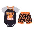 Baby T Shirt Romper Shorts Set Casual for Photography Props Daily Wear Party 1 to 3M Online Hot Sale