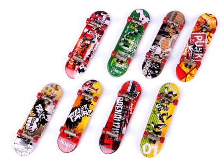 1Pc Mini Skateboard Finger Board Skate Boarding Kit Toy For Sale