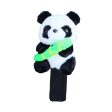 Golf Head Cover Soft Panda Animal Shaped for Training Outdoor Sports Players For Cheap