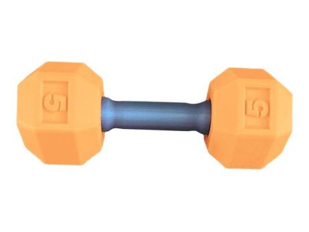 Kids Arm Hand Weights Dumbbell Barbell Toys for Age 3 4 5 6 7 8 Kindergarten Orange Cheap