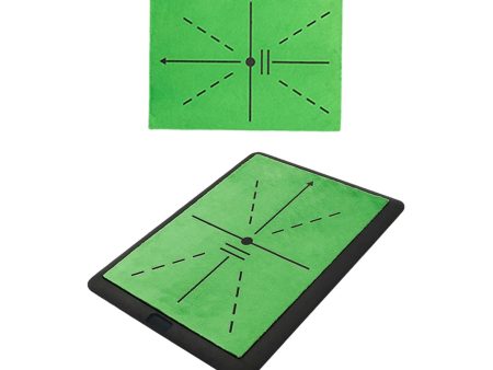 Golf Training Mat Home Equipment Adults Golf Track Pad Game Golf Hitting Mat 2 Flannels Online now