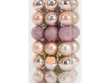 36 Pieces Christmas Ball Decoration Hanging Pendant for Holiday Cabinet Home Online