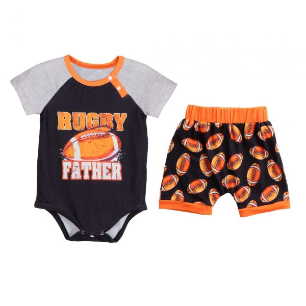 Baby T Shirt Romper Shorts Set Casual for Photography Props Daily Wear Party 3 to 6M Discount