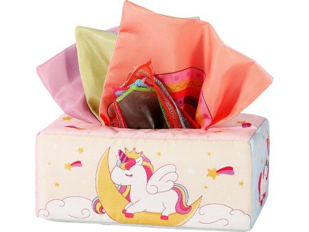 Infant Tissue Box Activities Soft Toys for 6-12 Months Toddlers Present Supply