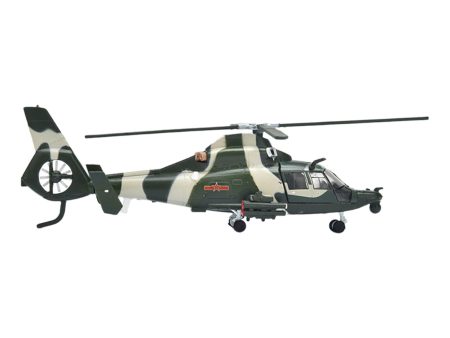 1:100 Z-9 Helicopter Model Retro Fighter Model for Office Bedroom TV Cabinet Hot on Sale