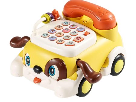 Baby Telephone Toy Game Parent Child Interactive Toy for Baby Boy Girls Kids yellow Online Sale