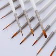 12Pcs Paint Brush Miniature Brushes Perfect for Fine Detailing Art Painting Supply