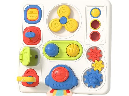 Music Light Busy Board Skills Sensory Toy for Activities Kids Preschool Sale