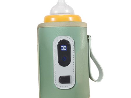 Mug Milk Heater for Most Bottles Milk Keeper for Nursing Camping Travel green on Sale