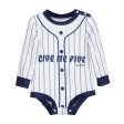 Baseball Jersey Baby Bodysuit Cartoon for Photography Props Party Daily Wear 3 to 6M Online now