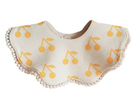 Muslin Bandana Drool Bibs Handmade Drool Burp Bibs for Infant Birthday Gifts Cherry Discount