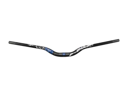 Bike Handlebar Easy to Install Lightweight Riser Bar for Mountain Road Bikes Blue Cheap