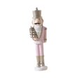 Christmas Nutcracker Statue Party Decor Xmas Figurine for Shelf Home Holiday Large Style B Discount