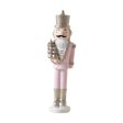 Christmas Nutcracker Statue Party Decor Xmas Figurine for Shelf Home Holiday Large Style B Discount