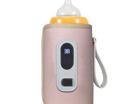 Mug Milk Heater for Most Bottles Milk Keeper for Nursing Camping Travel pink Supply