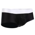 Man s Silky soft Solid Boxer Brief Men s Underwear L Black Online now