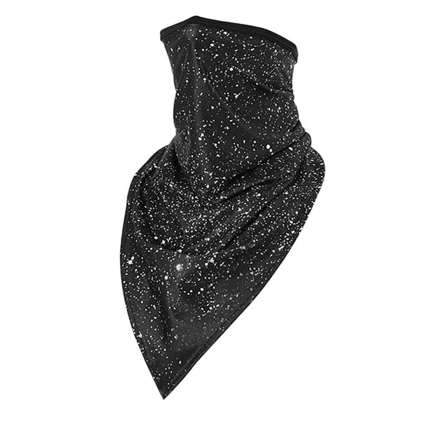 Face Mask Balaclava Tube Bandana Cover Neck Gaiter Scarf  Black Night Fashion