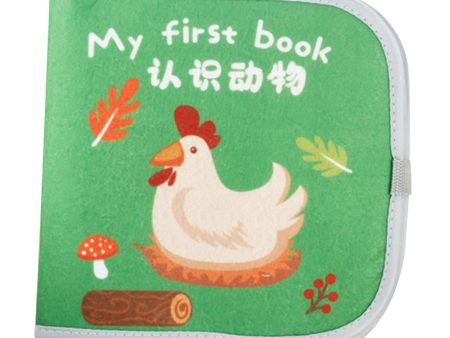 Baby Cloth Book Cartoon Fabric Book for Imagination Language Reading Ability animal Sale