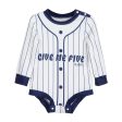 Baseball Jersey Baby Bodysuit Cartoon for Photography Props Party Daily Wear 3 to 6M Online now