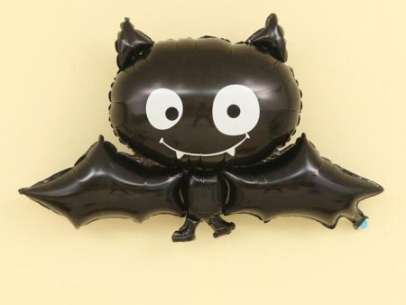 Halloween Cute Large Black Bat Aluminum Foil Balloon Party Decor 88 X 45cm Sale