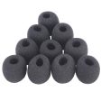 10Pcs Small Foam Covers Windscreen Windshield for Microphone 18mm x 8mm Hot on Sale