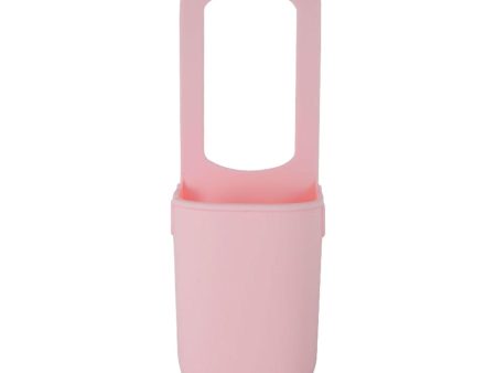 Universal Stroller Cup Holder Durable Water Bottle Holder for Cups Pushchair pink Cheap