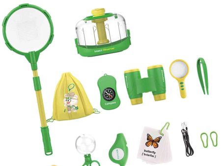 Bug Catcher Kit Play with Bug Collector for Boys Girls Children Kids 14Pcs Hot on Sale