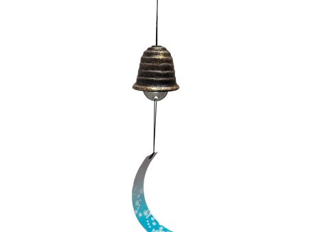 Iron Art Wind Chime Wind Bell for Indoor Outside Patio Yard Home Decor Bronze Hot on Sale