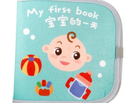 Baby Cloth Book Cartoon Fabric Book for Imagination Language Reading Ability babies day Online now