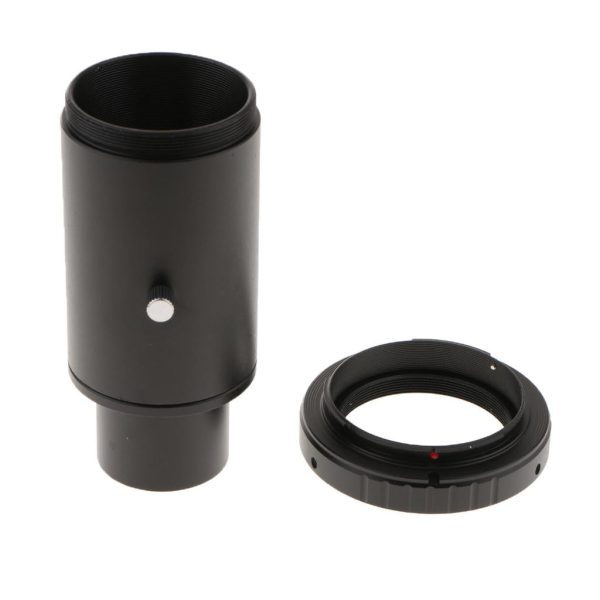 1.25   T Adapter and T2 T Ring Adapter for Sony SLR DSLR Cameras - Can be Used for Prism Focus and Eyepiece Projection Photography (Black) Online Hot Sale