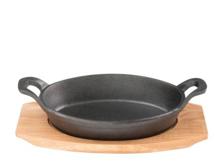 Pyrolux Pyrocast Oval Gratin 21.7x15cm with Tray Supply