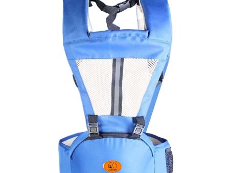 Baby Body Holder with Back Support Breathable for Mom Dad Travelling Newborn Dark Blue Fashion