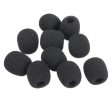 10Pcs Small Foam Covers Windscreen Windshield for Microphone 18mm x 8mm Hot on Sale