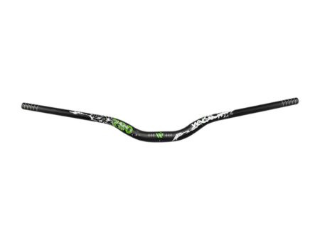 Bike Handlebar Easy to Install Lightweight Riser Bar for Mountain Road Bikes Green For Discount