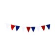 USA Sign Banner Party Hanging Decor for Independence Day  Red Blue Banner on Sale