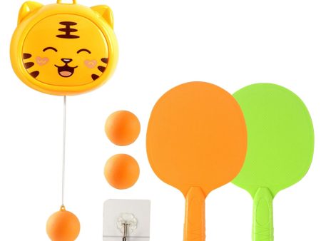 Hanging Table Tennis Set Tennis Practice Equipment Girls Kids Adults Tiger 2 Beats 3 Balls For Discount