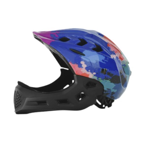 Bike Helmet for Kids Fashion Bicycle Helmet for Biking Outdoor Rock Climbing Blue Sale