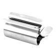 Toothpaste Tube Squeezer Stainless Steel Toothpaste Squeezer Rollers Silver Hot on Sale