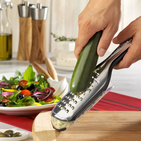 Microplane Elite Series Extra Coarse Grater in Black Online Hot Sale