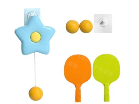 Hanging Table Tennis Trainer Interactive Toys for Game Indoor Playing Sports Blue Hot on Sale