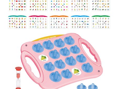 Match Memory Game Memory Memory Chess Board Game for Home Nurseries Ages 3-6 pink on Sale