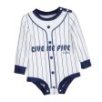 Baseball Jersey Baby Bodysuit Cartoon for Photography Props Party Daily Wear 18 to 24M Online