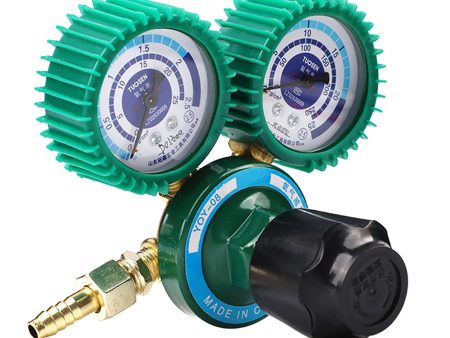 Oxygen Gas Regulator Pressure Reducer Flowmeter Welding Accessories Durable Supply