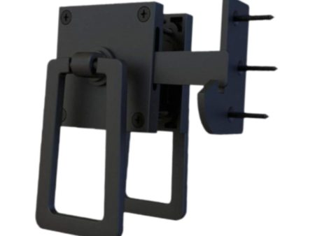 Double Sided Gate Latch Heavy Duty Gate Latch for Backyard Balconies Garages Supply