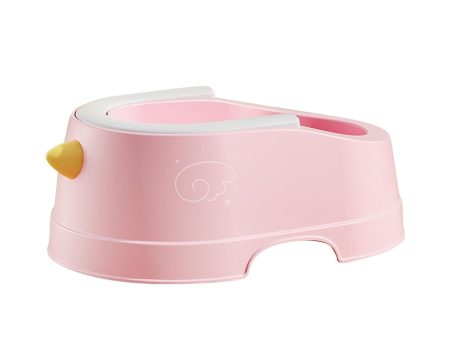 Children Butt Wash Basin with PVC Soft Cushion for Newborn 0 to 12 Years Old Pink Online Hot Sale